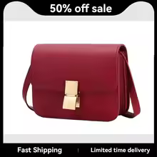 2025 NEW Women's Bag Lady Luxury Box Bag Retro Tofu Small Square Shoulder Bag Messenger Female Genuine Leather Flap Handbag